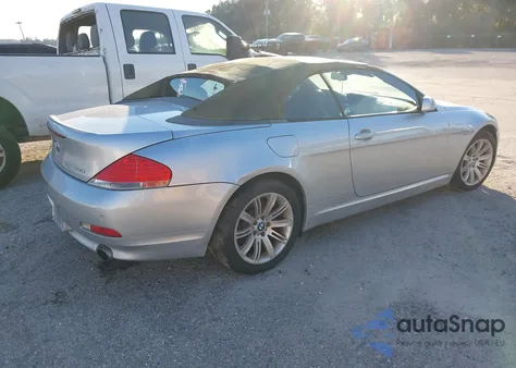 2006 BMW 650I z USA, uszkodzony, nr VIN WBAEK13486CN78338